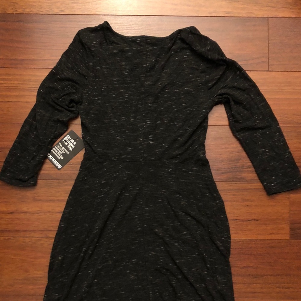 Long sleeve sweater dress